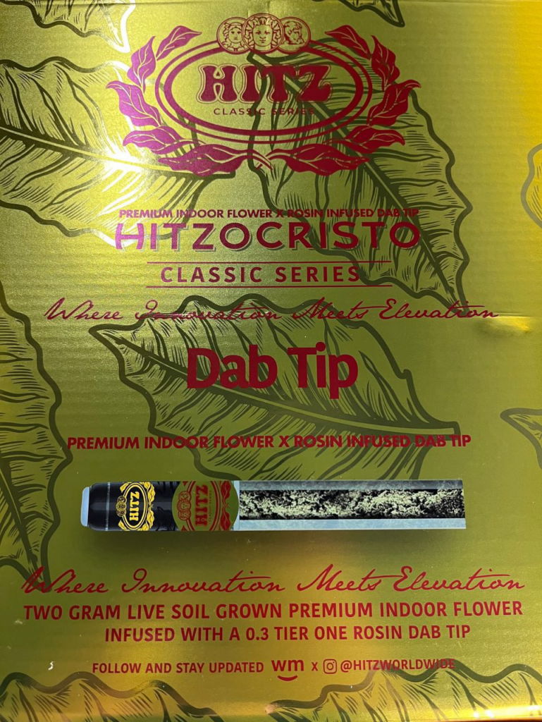 Authentic Hitz Rosin Dab Tip Preroll