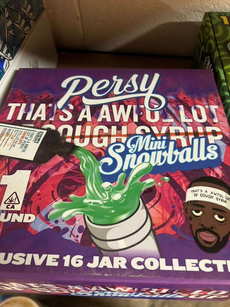 Persy Mini Awful Lot of Cough Syrup Snowballs