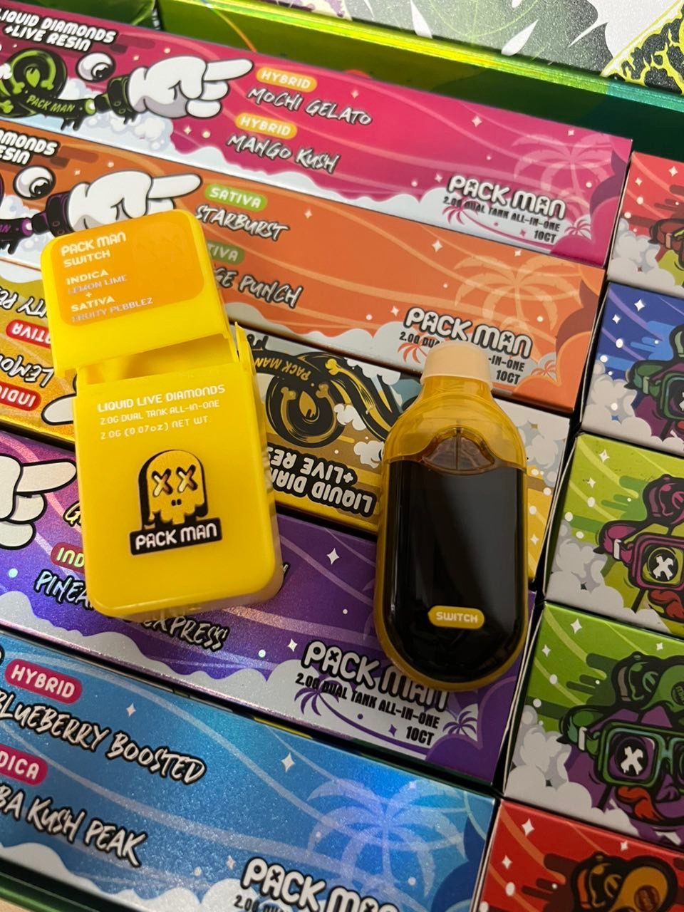 Packman X Switch Disposables